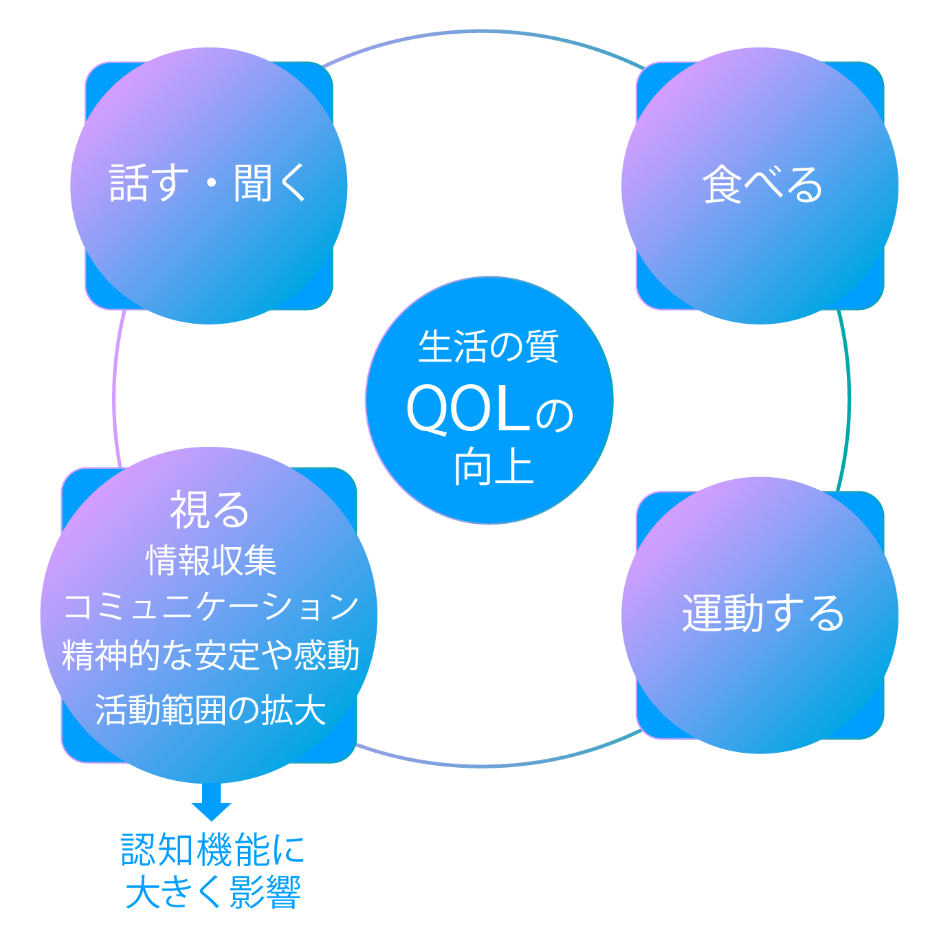 視力と認知機能の密接な関係